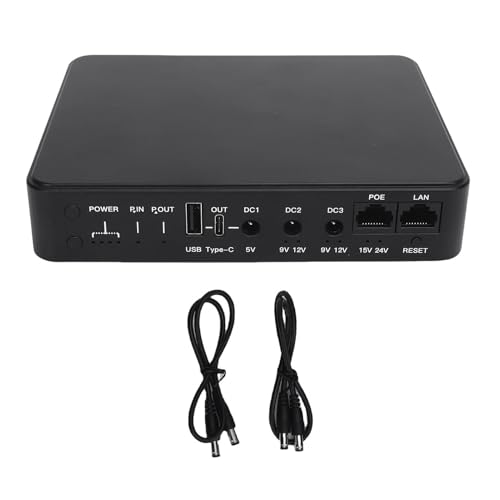 UPS Battery Backup 6 Ports Multifunktional Mehrere Wachen Ununterbrochener Stromversorgung für Kamera -Camcorder -DVD -Player UPS Battery Backup 6 Ports Multifunktional Mehrere Wachen Ununterbrochener Stromversorgung für Kamera -Camcorder -DVD -Player von Spacnana