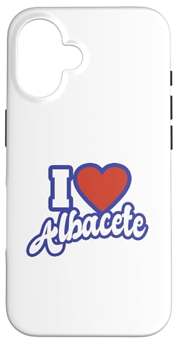Ich liebe Albacete Hülle für iPhone 16 Ich liebe Albacete Hülle für iPhone 16 von Spain Cities