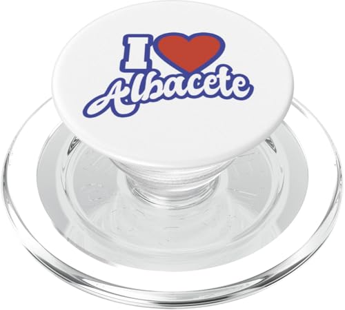Ich liebe Albacete PopSockets PopGrip für MagSafe von Spain Cities