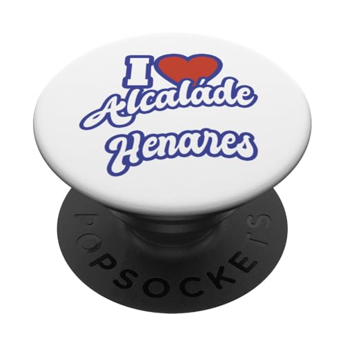 Ich liebe Alcaláde Henares PopSockets Klebender PopGrip Ich liebe Alcaláde Henares PopSockets Klebender PopGrip von Spain Cities