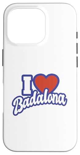 Ich liebe Badalona Hülle für iPhone 16 Pro Ich liebe Badalona Hülle für iPhone 16 Pro von Spain Cities