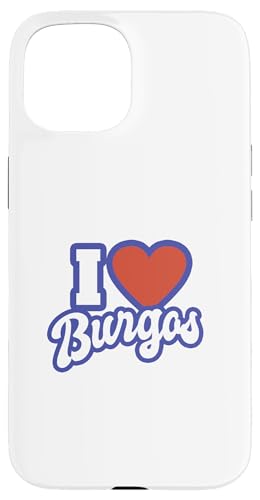 Ich liebe Burgos Hülle für iPhone 15 von Spain Cities