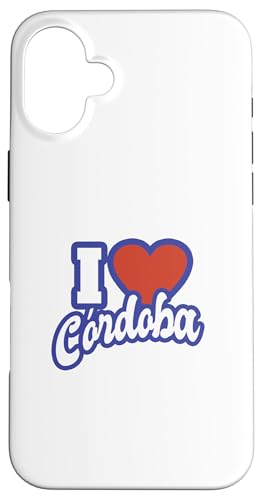 Ich liebe Córdoba Hülle für iPhone 16 Plus Ich liebe Córdoba Hülle für iPhone 16 Plus von Spain Cities