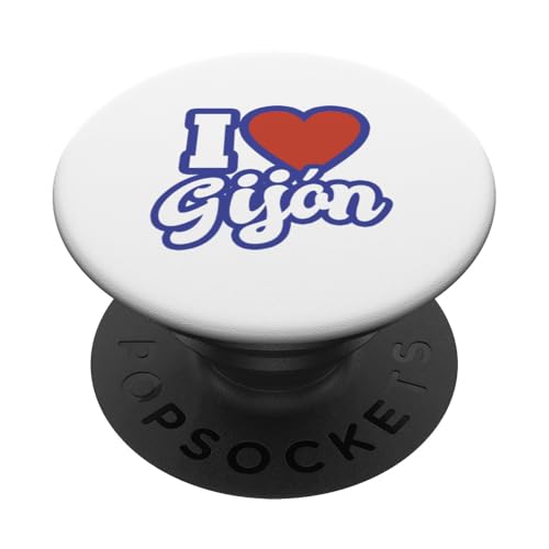 Ich liebe Gijón PopSockets Klebender PopGrip Ich liebe Gijón PopSockets Klebender PopGrip von Spain Cities