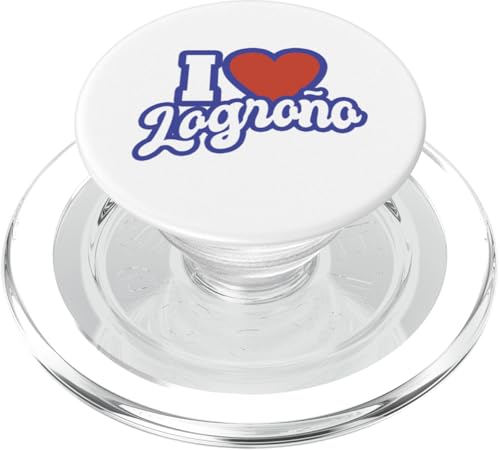 Ich liebe Logroño PopSockets PopGrip für MagSafe Ich liebe Logroño PopSockets PopGrip für MagSafe von Spain Cities