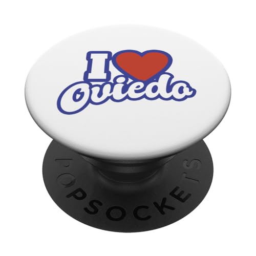 Ich liebe Oviedo PopSockets Klebender PopGrip Ich liebe Oviedo PopSockets Klebender PopGrip von Spain Cities