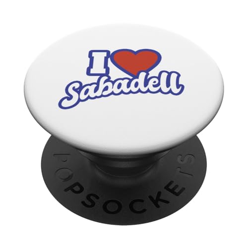Ich liebe Sabadell PopSockets Klebender PopGrip von Spain Cities