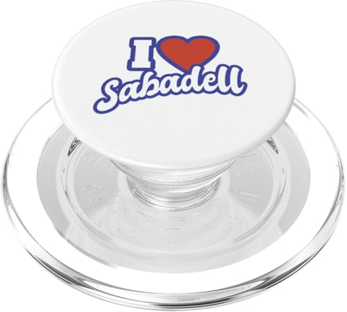 Ich liebe Sabadell PopSockets PopGrip für MagSafe Ich liebe Sabadell PopSockets PopGrip für MagSafe von Spain Cities