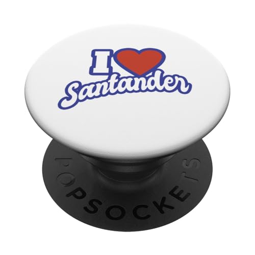 Ich liebe Santander PopSockets Klebender PopGrip Ich liebe Santander PopSockets Klebender PopGrip von Spain Cities