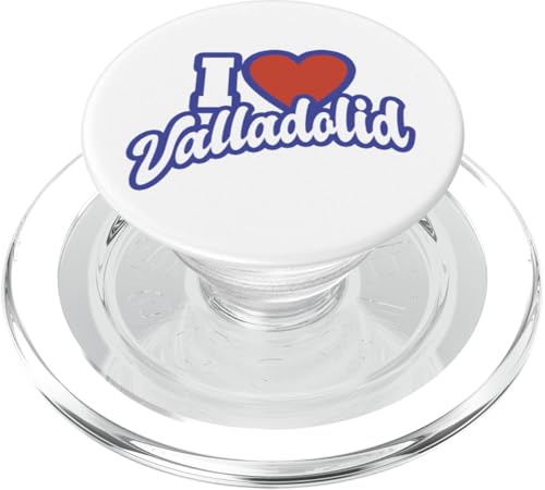 Ich liebe Valladolid PopSockets PopGrip für MagSafe von Spain Cities