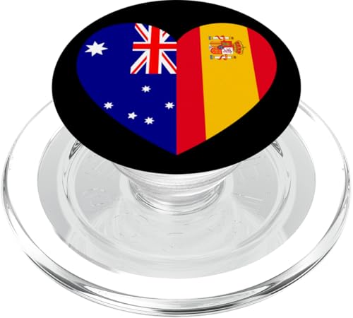 Australia and Spain: United Friendship Pride PopSockets PopGrip für MagSafe Australia and Spain: United Friendship Pride PopSockets PopGrip für MagSafe von Spain Love Pride Merch