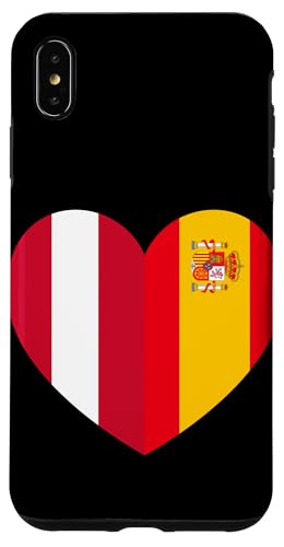 Austria and Spain: United Friendship Pride Hülle für iPhone XS Max von Spain Love Pride Merch