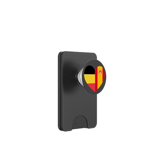 Belgium and Spain: United Friendship Pride PopSockets PopWallet für MagSafe Belgium and Spain: United Friendship Pride PopSockets PopWallet für MagSafe von Spain Love Pride Merch