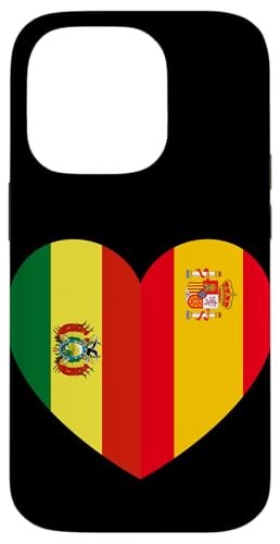 Bolivia and Spain: United Friendship Pride Hülle für iPhone 14 Pro von Spain Love Pride Merch