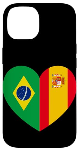 Brazil and Spain: United Friendship Pride Hülle für iPhone 14 von Spain Love Pride Merch