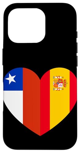 Chile and Spain: United Friendship Pride Hülle für iPhone 16 Pro Chile and Spain: United Friendship Pride Hülle für iPhone 16 Pro von Spain Love Pride Merch