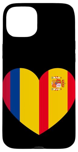 Colombia and Spain: United Friendship Pride Hülle für iPhone 15 Plus von Spain Love Pride Merch