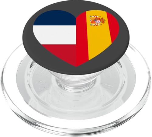 France and Spain: United Friendship Pride PopSockets PopGrip für MagSafe France and Spain: United Friendship Pride PopSockets PopGrip für MagSafe von Spain Love Pride Merch