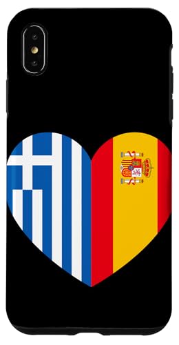 Greece and Spain: United Friendship Pride Hülle für iPhone XS Max von Spain Love Pride Merch