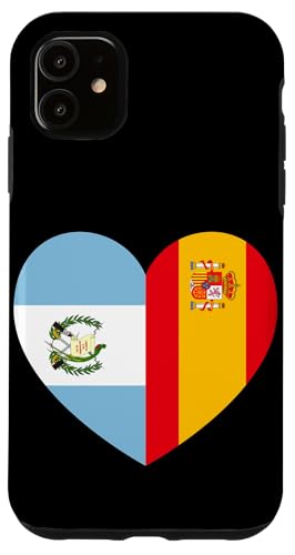 Guatemala and Spain: United Friendship Pride Hülle für iPhone 11 von Spain Love Pride Merch