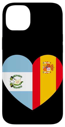 Guatemala and Spain: United Friendship Pride Hülle für iPhone 14 Plus von Spain Love Pride Merch