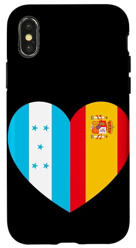 Honduras and Spain: United Friendship Pride Hülle für iPhone X/XS Honduras and Spain: United Friendship Pride Hülle für iPhone X/XS von Spain Love Pride Merch