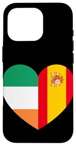 Ireland and Spain: United Friendship Pride Hülle für iPhone 16 Pro von Spain Love Pride Merch