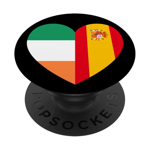 Ireland and Spain: United Friendship Pride PopSockets Klebender PopGrip Ireland and Spain: United Friendship Pride PopSockets Klebender PopGrip von Spain Love Pride Merch