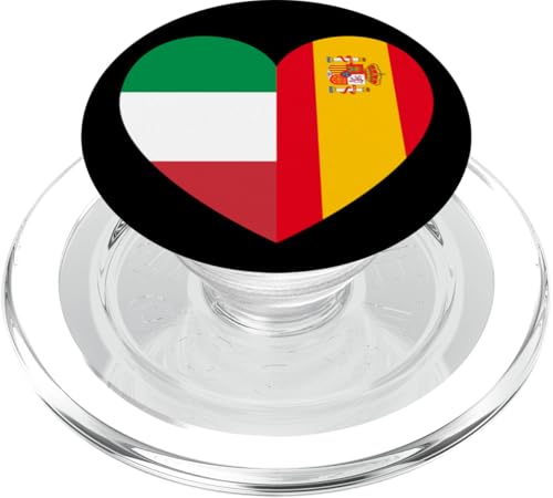 Italy and Spain: United Friendship Pride PopSockets PopGrip für MagSafe Italy and Spain: United Friendship Pride PopSockets PopGrip für MagSafe von Spain Love Pride Merch