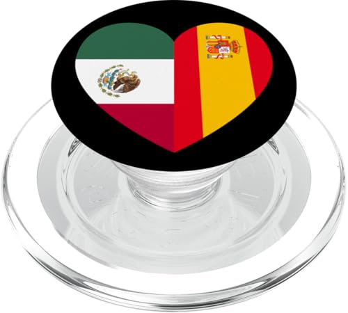 Mexico and Spain: United Friendship Pride PopSockets PopGrip für MagSafe Mexico and Spain: United Friendship Pride PopSockets PopGrip für MagSafe von Spain Love Pride Merch