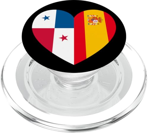 Panama and Spain: United Friendship Pride PopSockets PopGrip für MagSafe von Spain Love Pride Merch