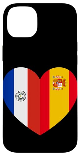Paraguay and Spain: United Friendship Pride Hülle für iPhone 14 Plus von Spain Love Pride Merch