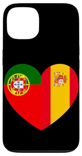 Portugal and Spain: United Friendship Pride Hülle für iPhone 13 von Spain Love Pride Merch