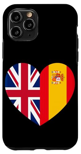 UK and Spain: United Friendship Pride Hülle für iPhone 11 Pro von Spain Love Pride Merch