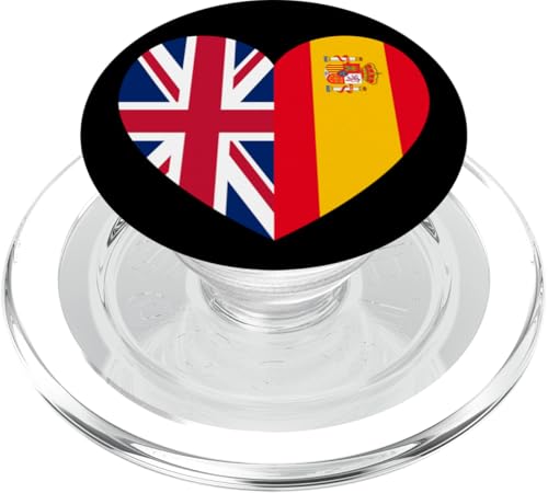 UK and Spain: United Friendship Pride PopSockets PopGrip für MagSafe von Spain Love Pride Merch