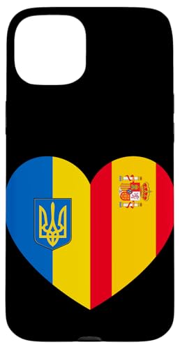 Ukraine and Spain: United Friendship Pride Hülle für iPhone 15 Plus von Spain Love Pride Merch