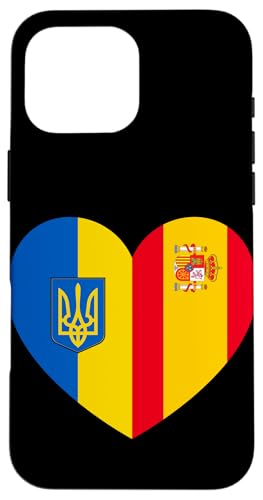Ukraine and Spain: United Friendship Pride Hülle für iPhone 16 Pro Max Ukraine and Spain: United Friendship Pride Hülle für iPhone 16 Pro Max von Spain Love Pride Merch