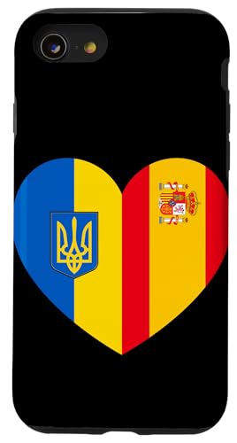 Ukraine and Spain: United Friendship Pride Hülle für iPhone SE (2020) / 7 / 8 von Spain Love Pride Merch