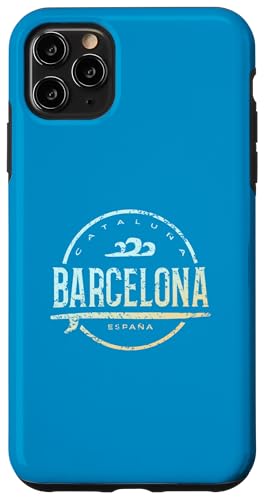 Barcelona España - Retro Barcelona Spanien Vintage Surf Hülle für iPhone 11 Pro Max Barcelona España - Retro Barcelona Spanien Vintage Surf Hülle für iPhone 11 Pro Max von Spain Shoreline Apparel