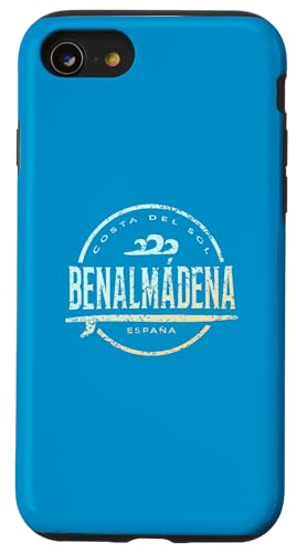 Benalmádena España - Retro Benalmadena Spanien Vintage Surf Hülle für iPhone SE (2020) / 7 / 8 von Spain Shoreline Apparel