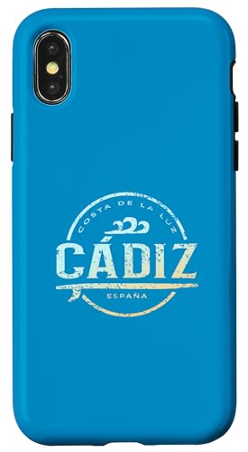 Cádiz España - Retro Cadiz Spanien Vintage Surf Hülle für iPhone X/XS Cádiz España - Retro Cadiz Spanien Vintage Surf Hülle für iPhone X/XS von Spain Shoreline Apparel