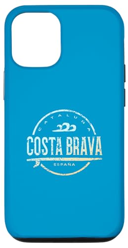 Costa Brava España - Retro Costa Brava Spanien Vintage Surf Hülle für iPhone 12/12 Pro Costa Brava España - Retro Costa Brava Spanien Vintage Surf Hülle für iPhone 12/12 Pro von Spain Shoreline Apparel