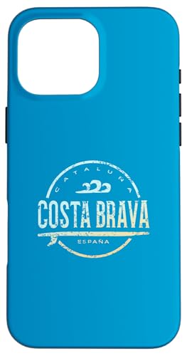 Costa Brava España - Retro Costa Brava Spanien Vintage Surf Hülle für iPhone 16 Pro Max Costa Brava España - Retro Costa Brava Spanien Vintage Surf Hülle für iPhone 16 Pro Max von Spain Shoreline Apparel