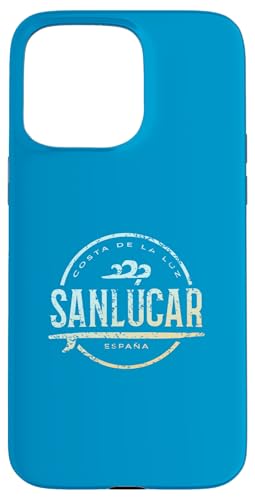 Sanlúcar España - Retro Sanlucar Spanien Vintage Surf Hülle für iPhone 15 Pro Max Sanlúcar España - Retro Sanlucar Spanien Vintage Surf Hülle für iPhone 15 Pro Max von Spain Shoreline Apparel