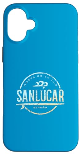 Sanlúcar España - Retro Sanlucar Spanien Vintage Surf Hülle für iPhone 16 Plus Sanlúcar España - Retro Sanlucar Spanien Vintage Surf Hülle für iPhone 16 Plus von Spain Shoreline Apparel