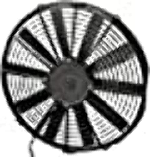 Spal 30100385 Abluftventilator (35,6 cm (14 Zoll), für Verwendung mit 15 Ampere Sicherung bei 13 V), 1 Stück von Spal