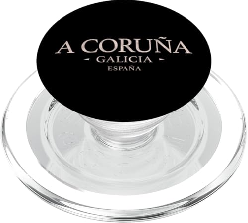 A Coruña España | Simple A Coruña Galicien Spanien PopSockets PopGrip für MagSafe A Coruña España | Simple A Coruña Galicien Spanien PopSockets PopGrip für MagSafe von Spanish Trading Op.