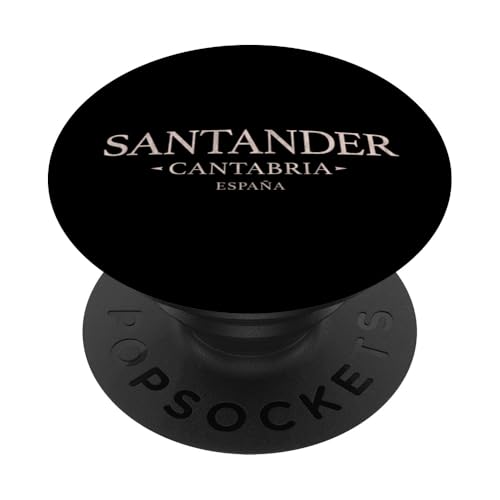 Santander Cantabria España | Simple Santander Spanien PopSockets Klebender PopGrip von Spanish Trading Op.