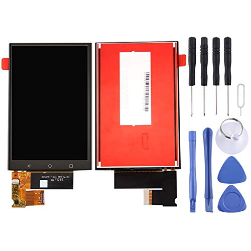 Handy Ersatzteile LCD Bildschirm und Digitizer Vollmontage für BlackBerry KEYone / DTEK70 Mobile Displays von Spare Parts