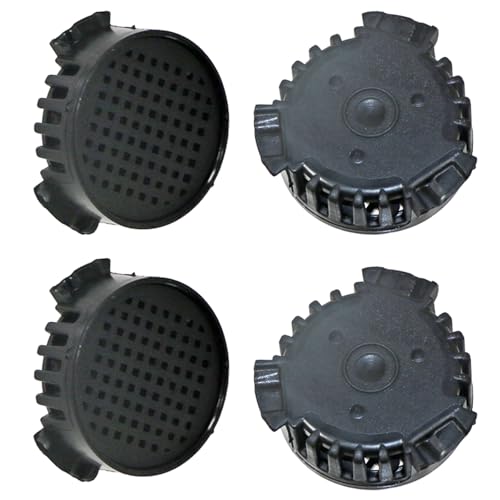 SPARES2GO Geruchs-Kohlefilter für Liebherr MW1800 MW1801 MW2401 MW2400 Weinkühlschrank Kühlschrank (4 Stück) von Spares2go